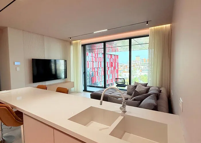 Apartment Luxury In The Vertical Forest Building Tirana